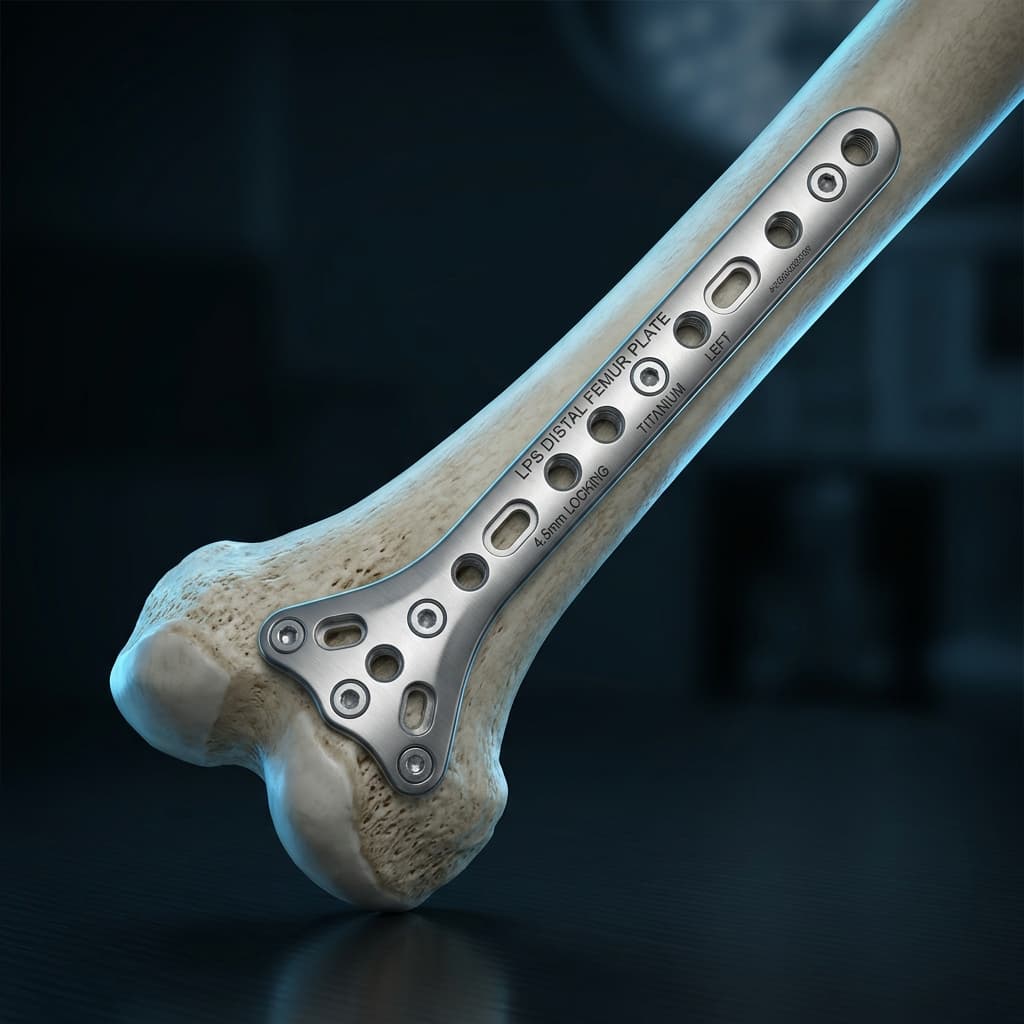 4.5 mm LPS Distal Femur Plate