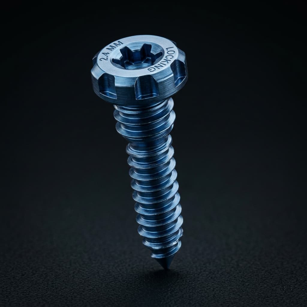 Variabilis 2.4mm Multi-Angle Locking Screw, 6mm Length